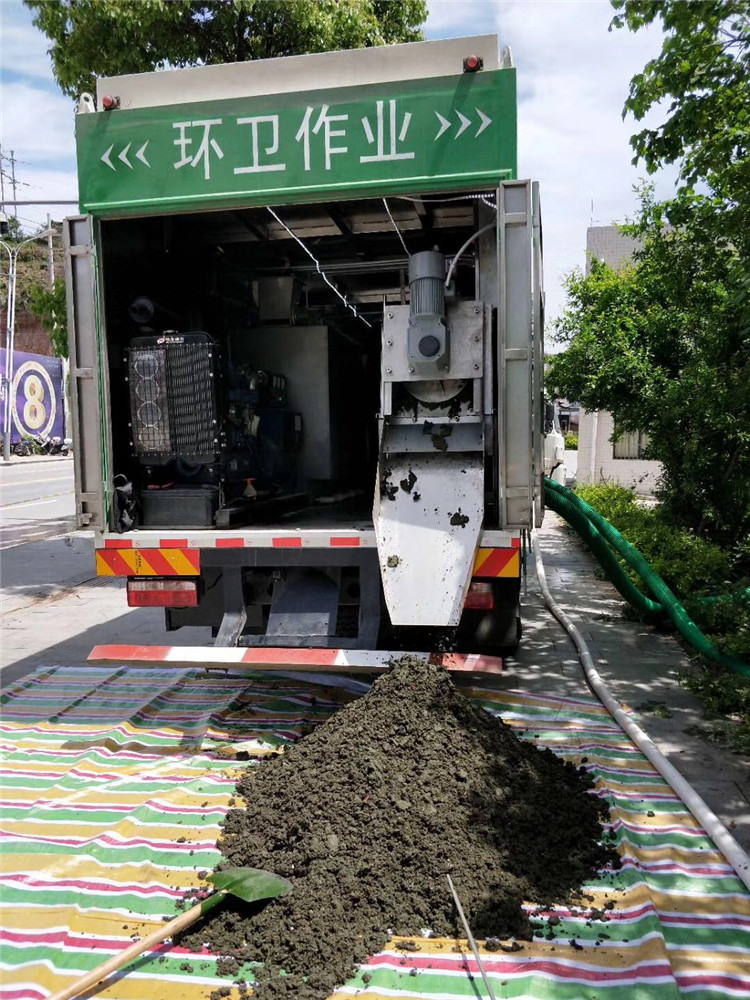 德令哈淤泥干湿分离